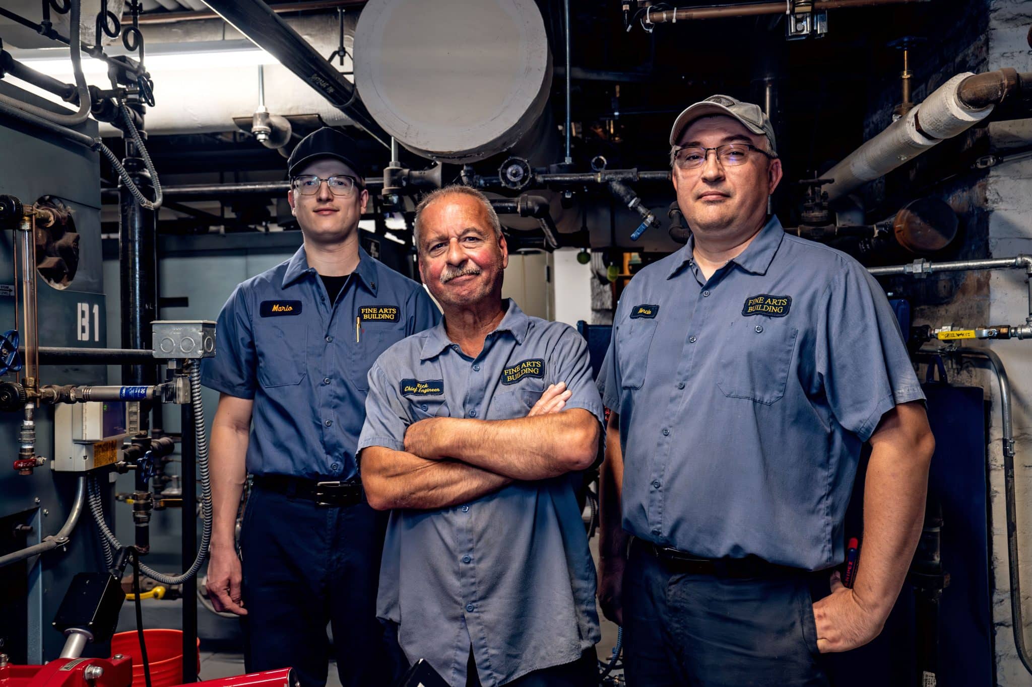 Fine Arts Building Staff Profile Stationary Engineer on the Move Newcity